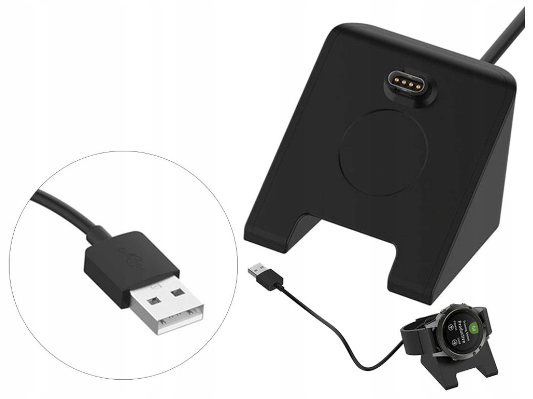 PODSTAWKA KABEL ŁADOWARKA GARMIN Forerunner 955 Marka Tech-Band