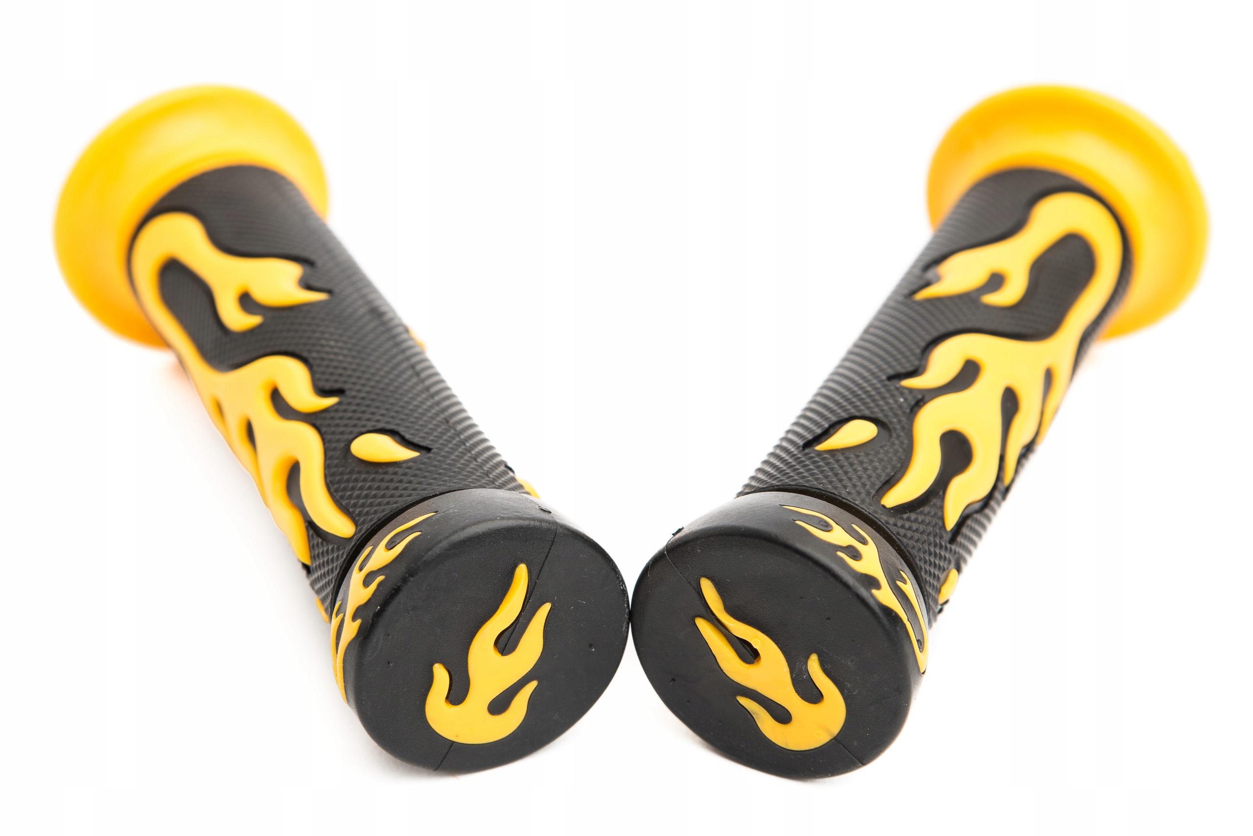 Manetki gumowe Rączki czarne żółte Płomienie EAN (GTIN) 5903818701679