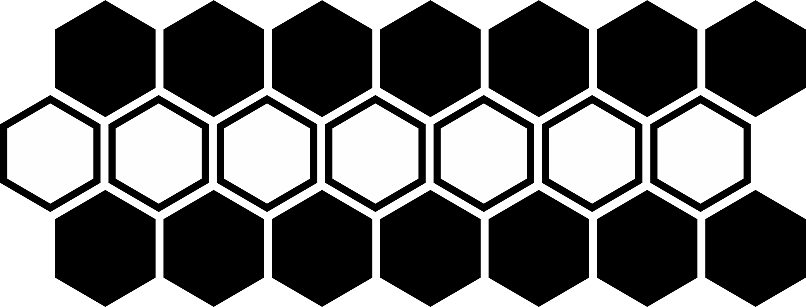 

Naklejka Komplet Plastrów, Plaster miodu 6cm X 7cm