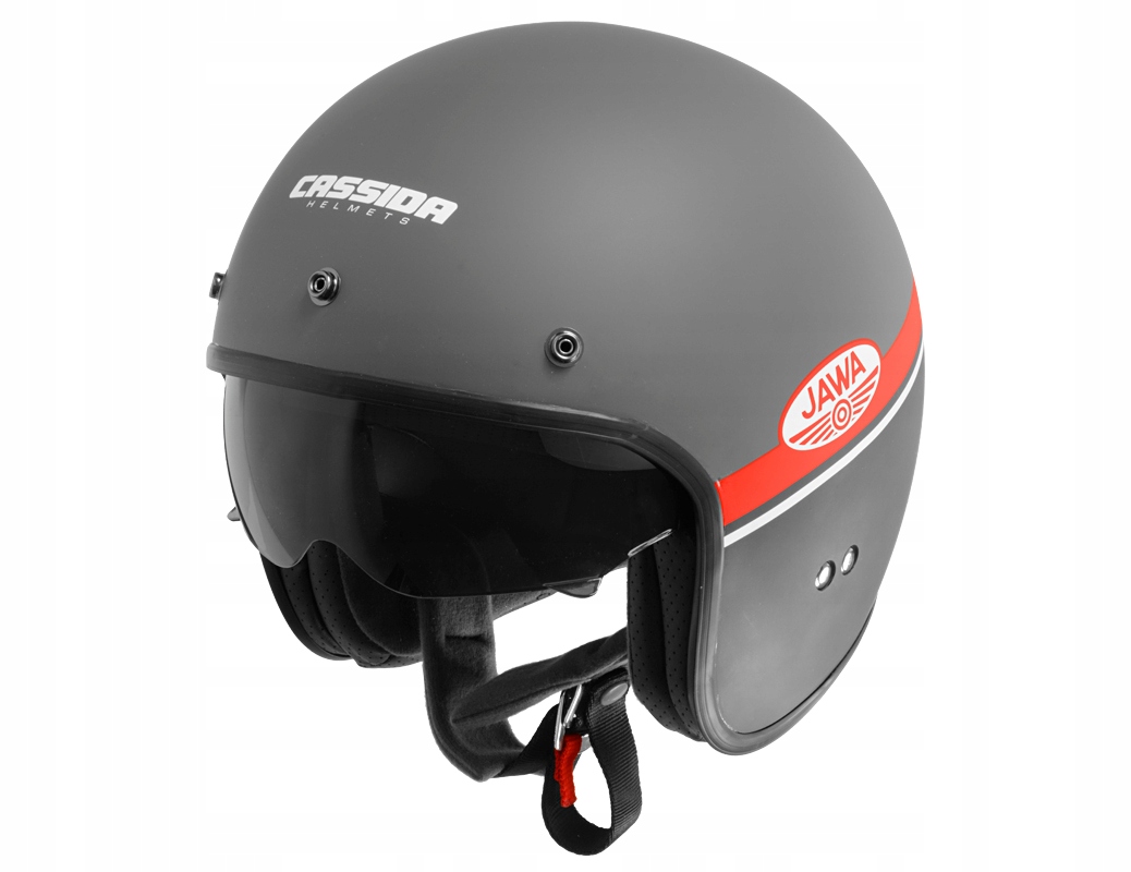KASK CITY JAWA MOTOR CASSIDA Z DASZKIEM I OKULAREM Typ Otwarte / Jet