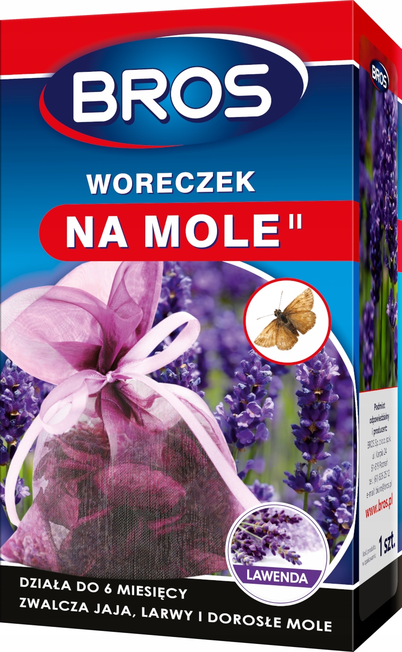 

Na Mole Woreczek Lawendowy Do Szafy Moli Bros
