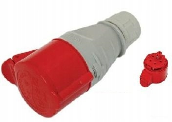 

Gnizdo 32A 5P, siłowe przenośne IP44 1349