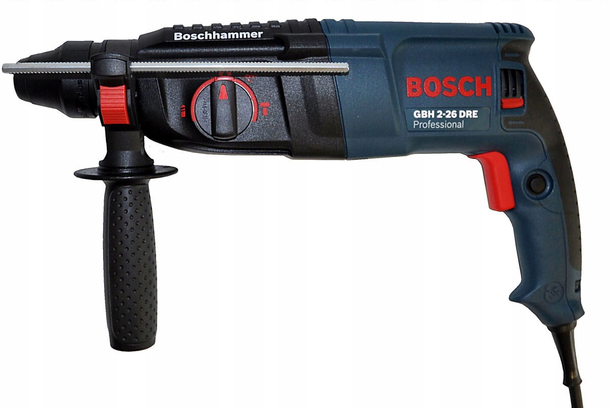 MŁOTOWIERTARKA GBH 2-26 DRE BOSCH 11 WIERTEŁ DŁUT Marka Bosch