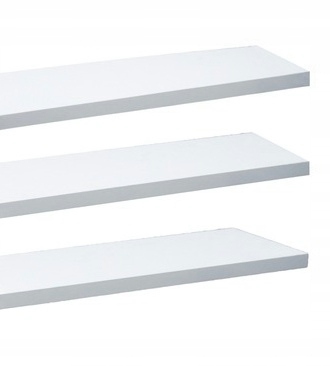 

Półka Ścienna Wisząca 60 cm komplet 3 sztuki