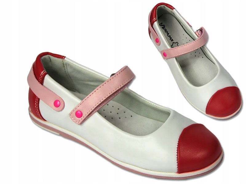 

dwa_buty Balerinki 34/21,7cm wkładka Skóra 370