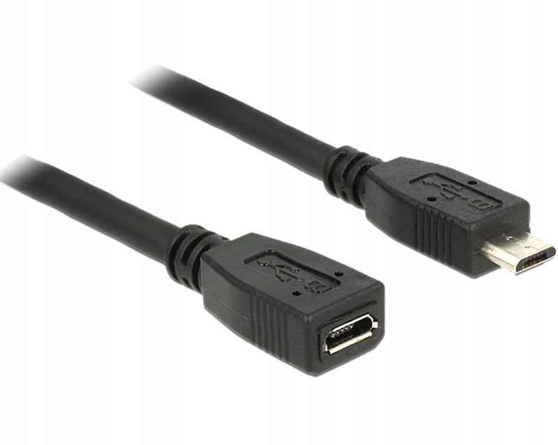 

Kabel Micro Usb - Micro Usb 2.0 Przedłużacz 1.5m