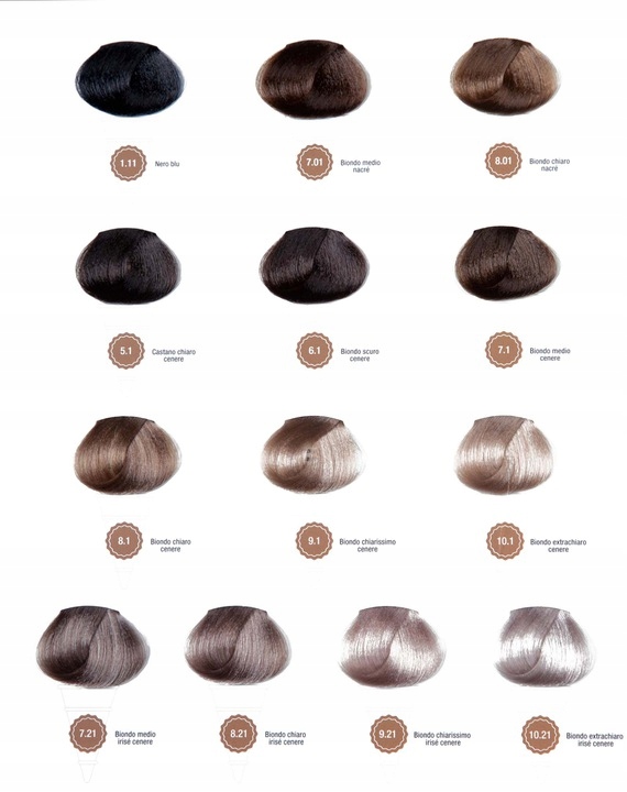 ALFAPARF PRECIOUS NATURE HAIR COLOR FARBA 60ml Typ farby