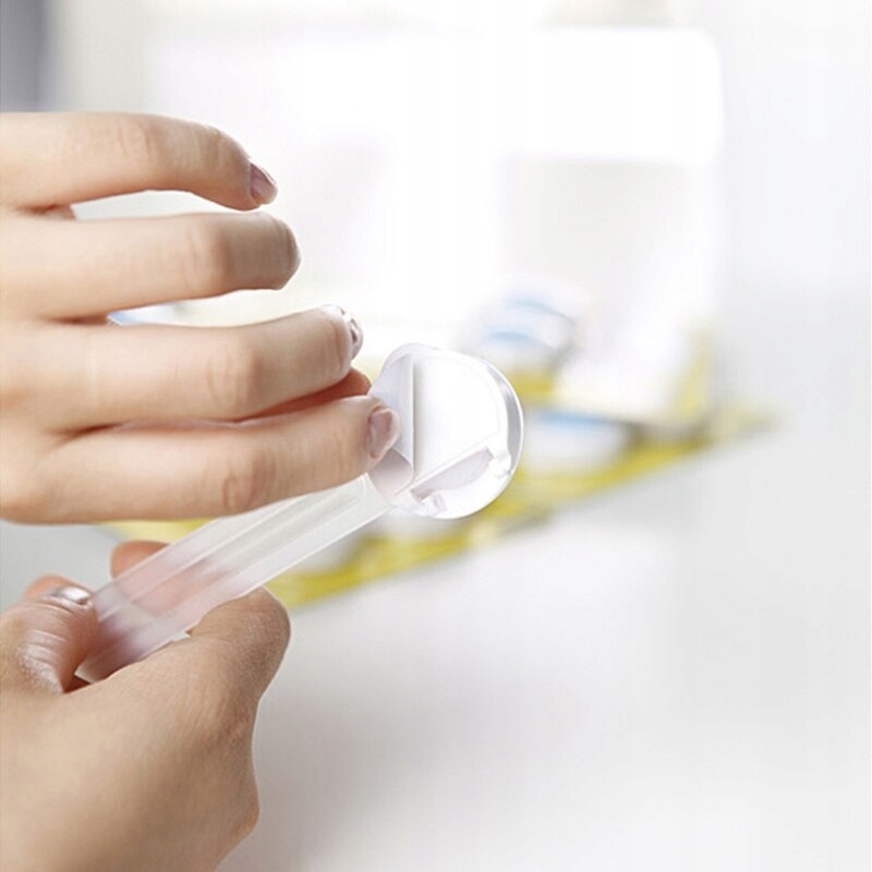 ZABEZPIECZENIE BLOKADA DO SZAF SZAFEK MEBLI Kolor biel