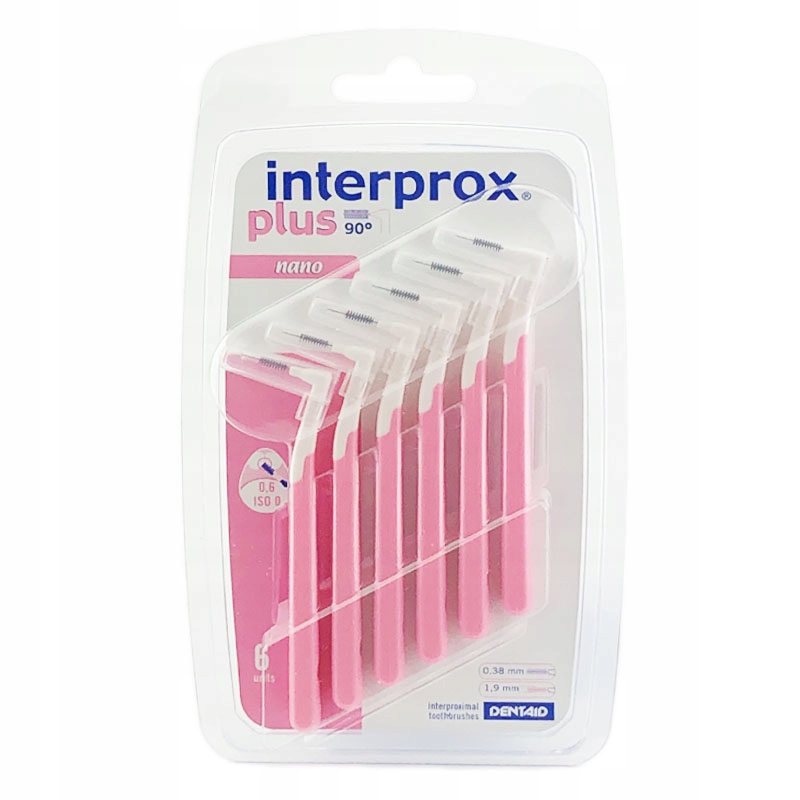 

Interprox Plus Nano Szczoteczki Międzyzębowe 6 Szt