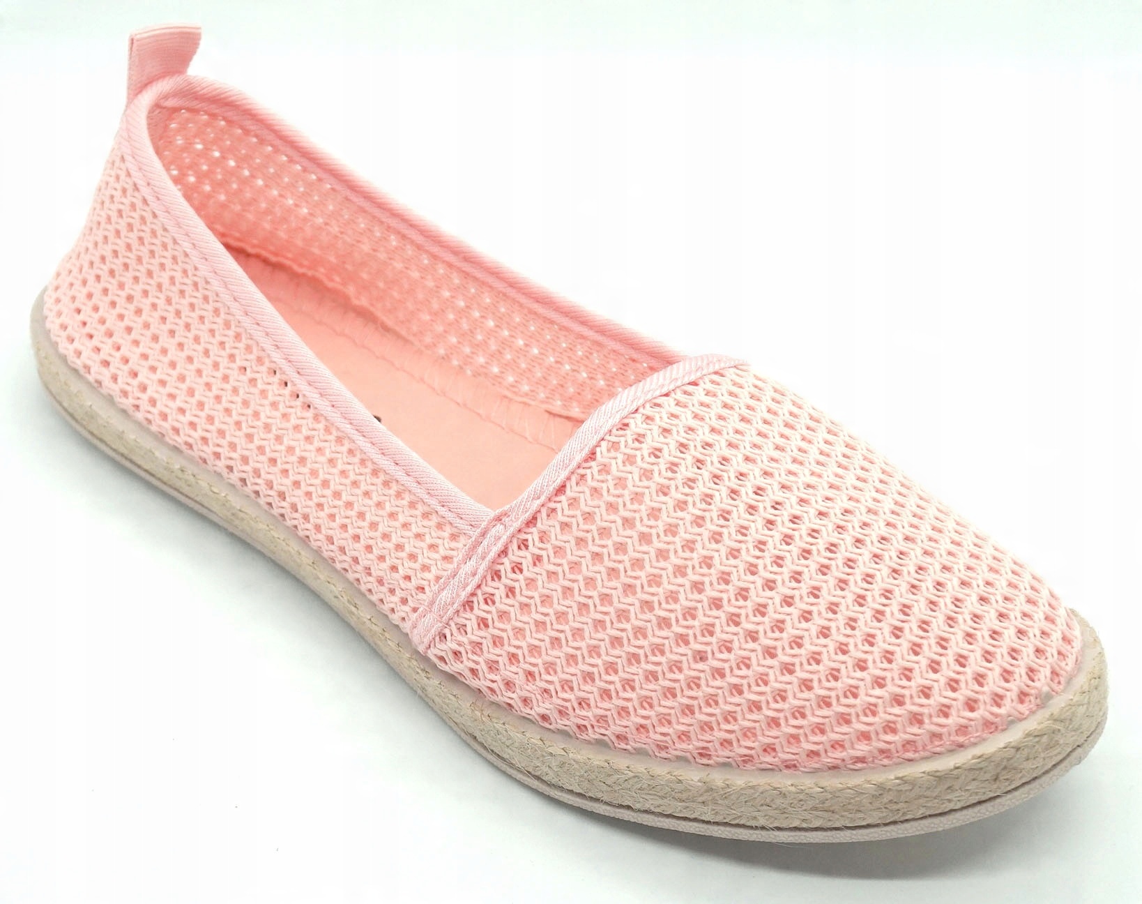 

Espadryle Baleriny Siatka Różowe Tenisówki R.39