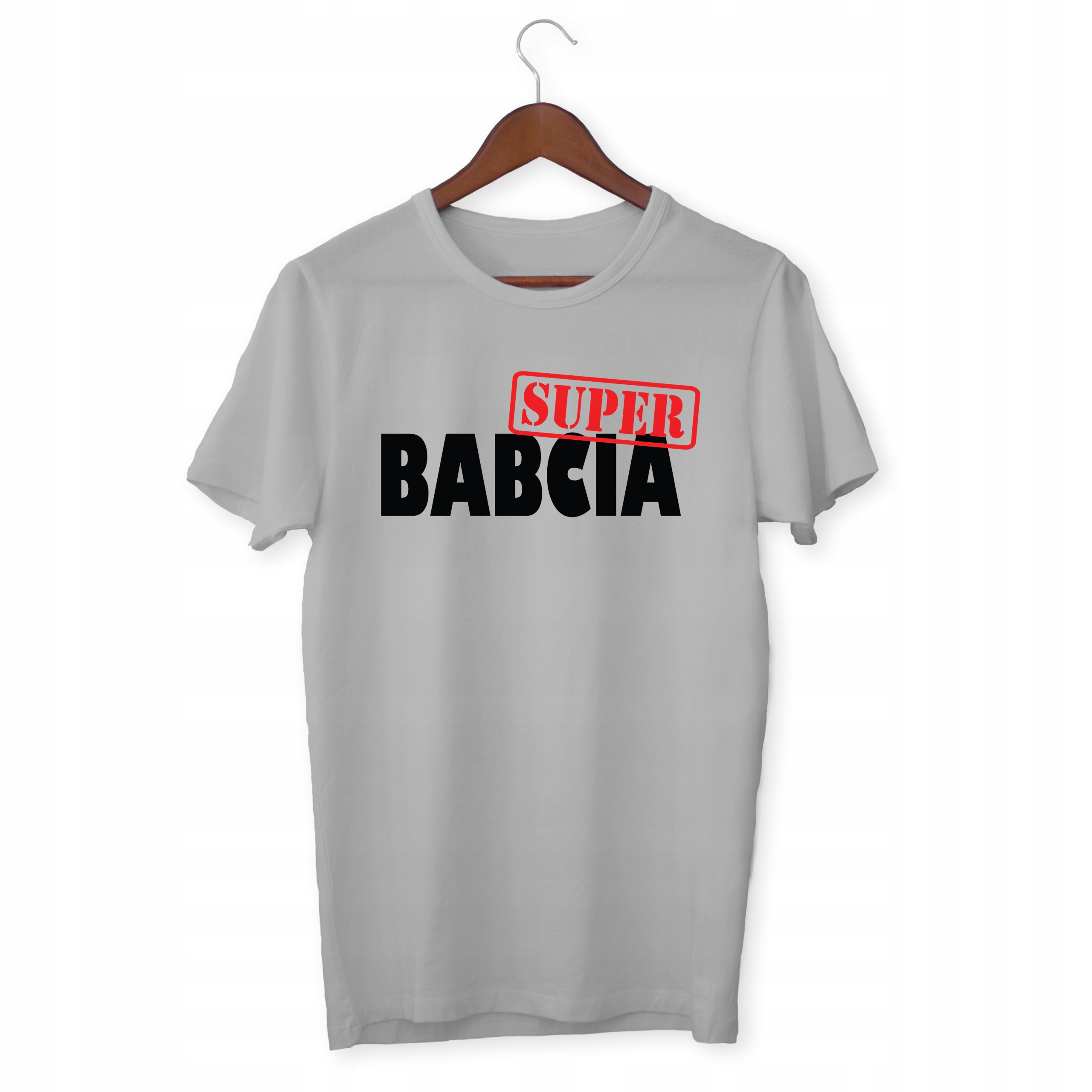 

Tshirt Super Babcia Fajny Prezent Dla Super Babci