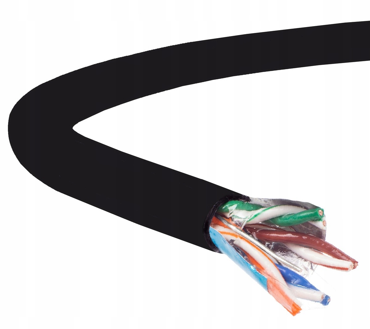 

Kabel skrętka Ftp kat.6 zewnętrzny Żel miedź RJ45