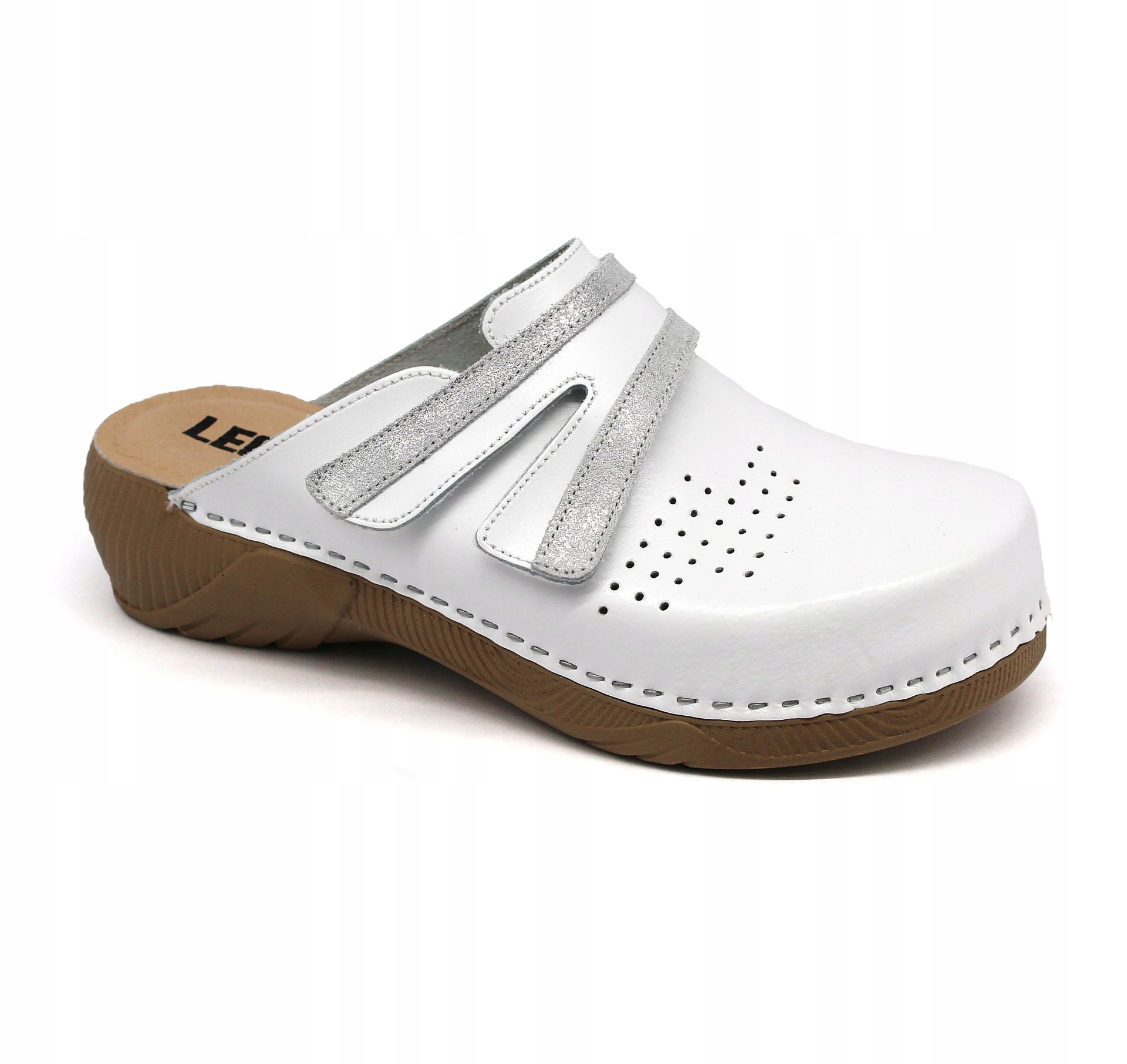 

Obuwie Medyczne Buty Skórzane Zdrowotne Ines 38