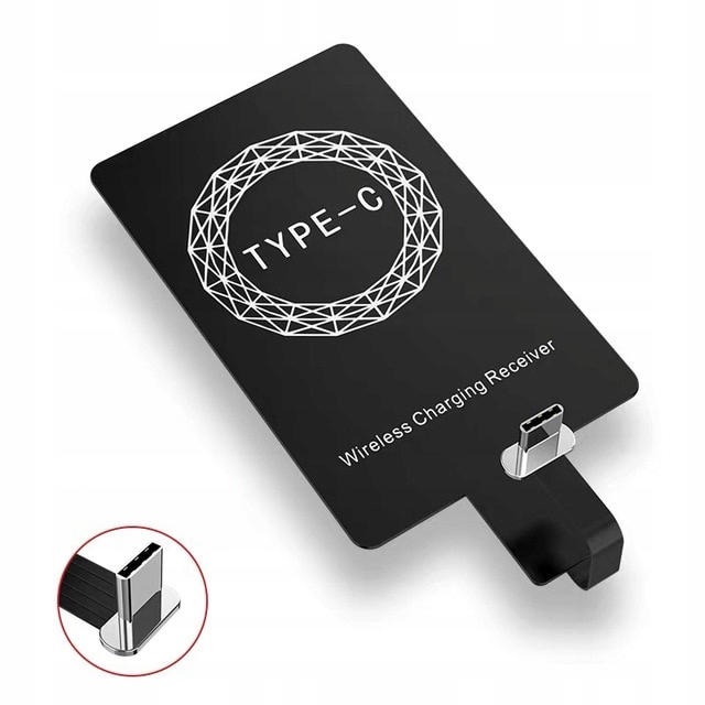 

Adapter Qi Indukcyjny Usb-c Lightning micro Usb B