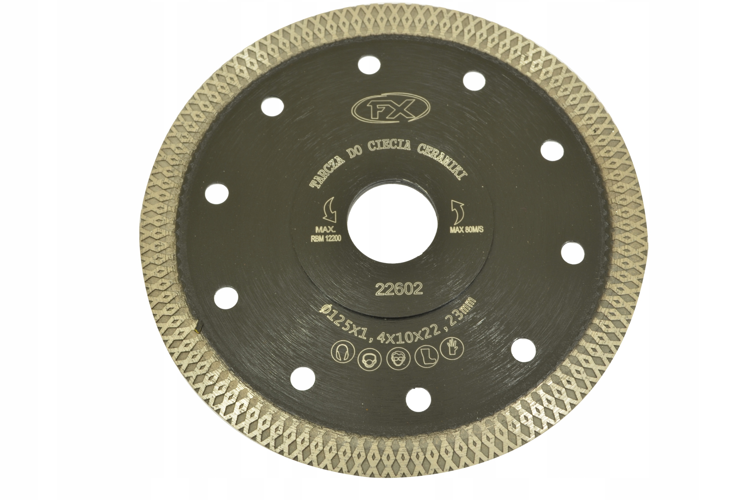 

Tarcza diamentowa Cienka 125 x 1,22mm do cięcia