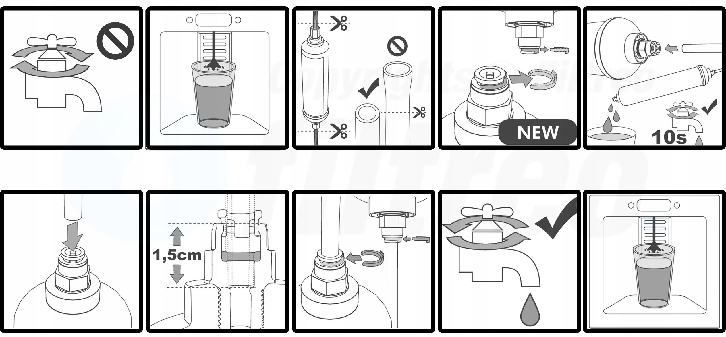 2x Filtr lodówki Samsung zamiennik do DA29-10105J Model Amico