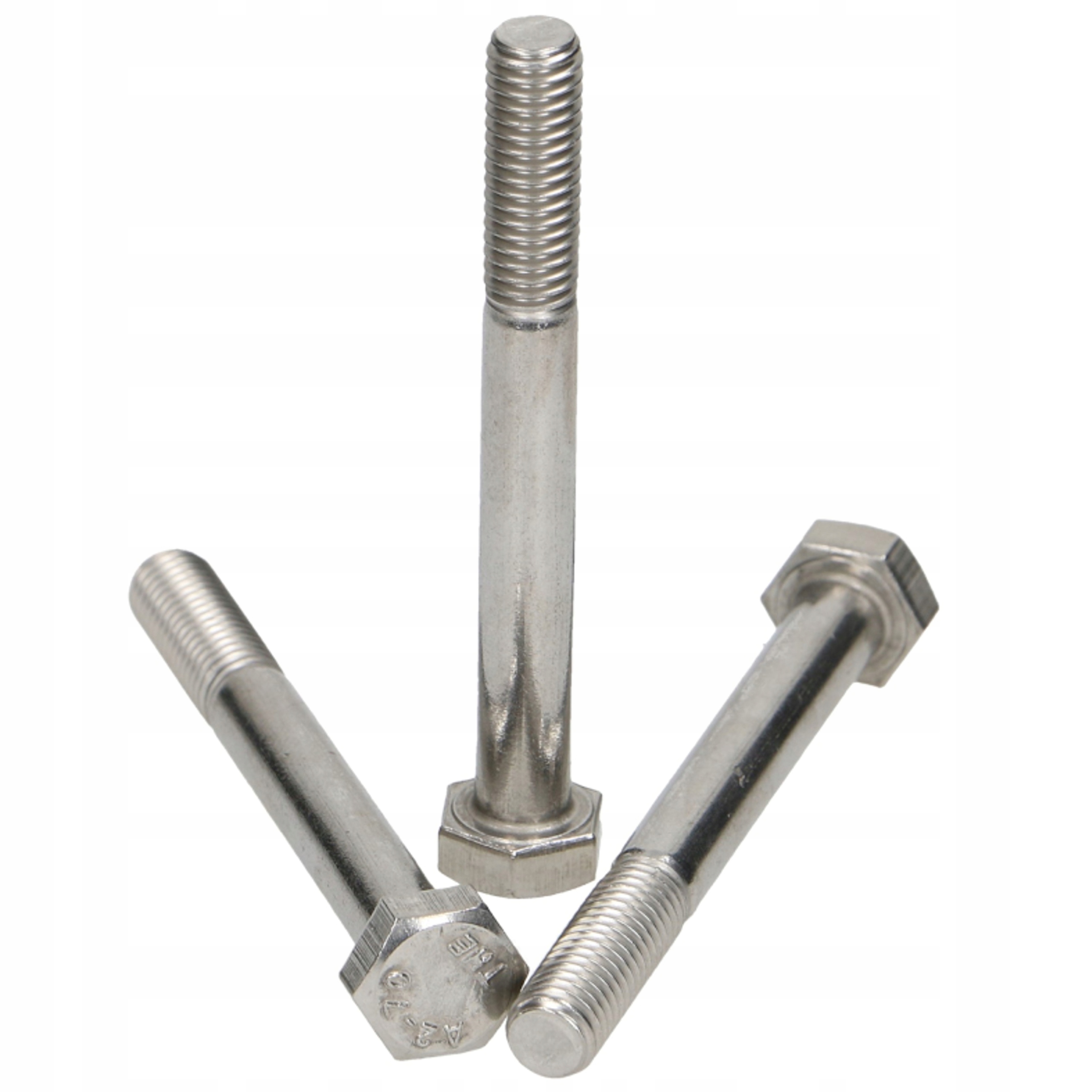 

10x50 śruba sześciokątna nierdzewna N-gwint A2 1sz