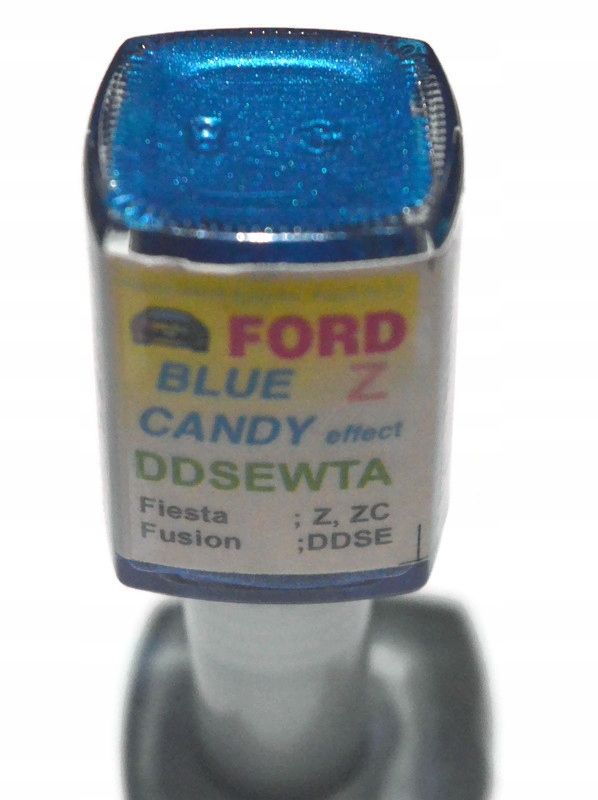 FORD BLUE CANDY LAKIER ZAPRAWKA DO RYS ARA 10 ML