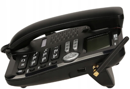 Telefon stacjonarny biurowy domowy przewodowy Maxcom Comfort MM29D SIM (p) Marka Maxcom