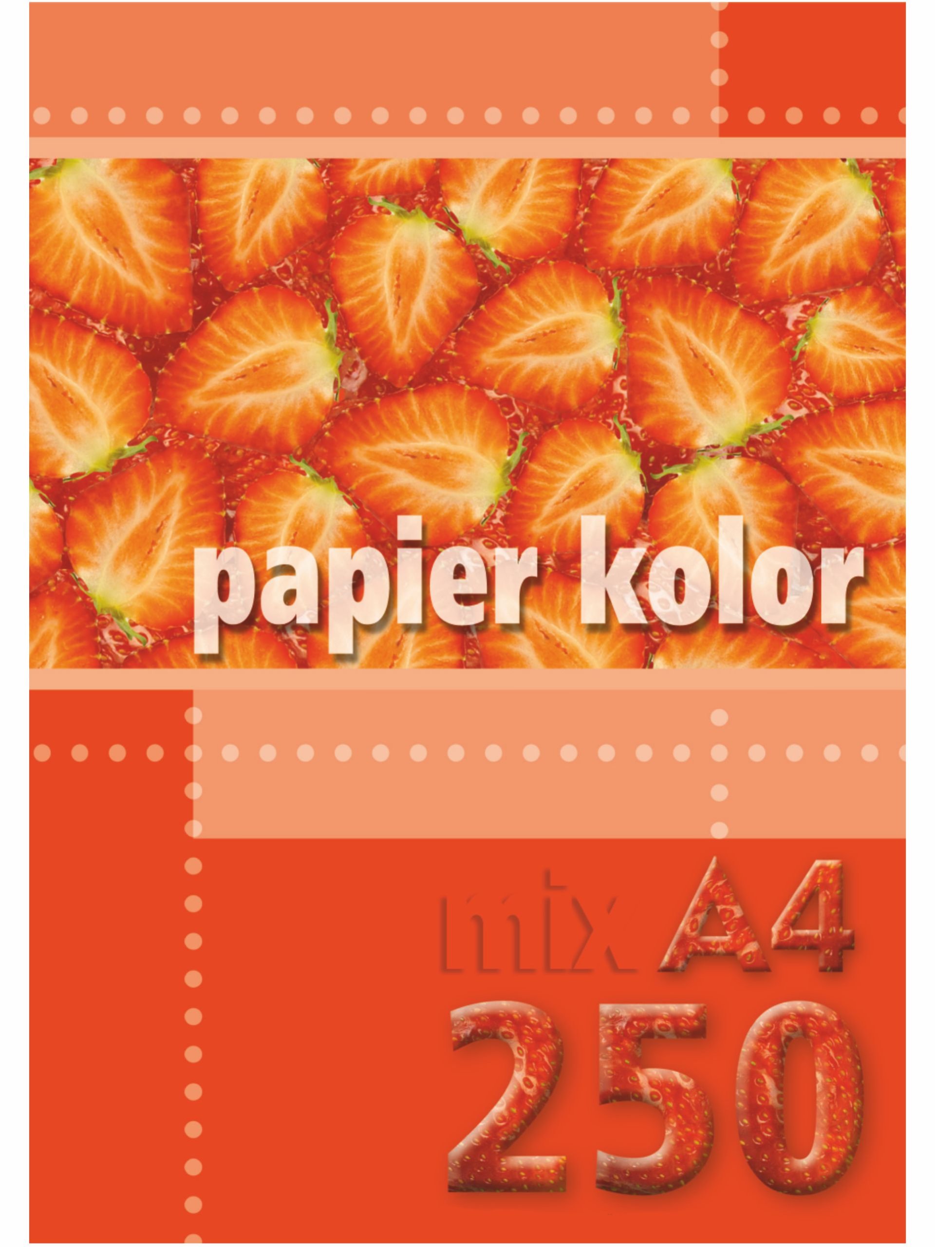 

Papier kolorowy do drukarki A4 250 ark.