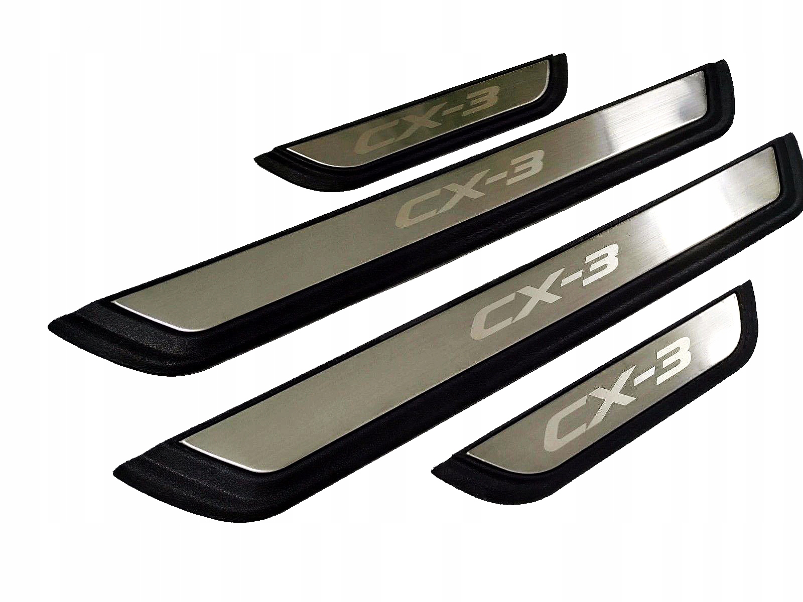 БОКОВЫЕ ЮБКИ ЗАЩИТНЫЕ MAZDA CX-3 НЕРЖАВЕЮЩАЯ СТАЛЬ