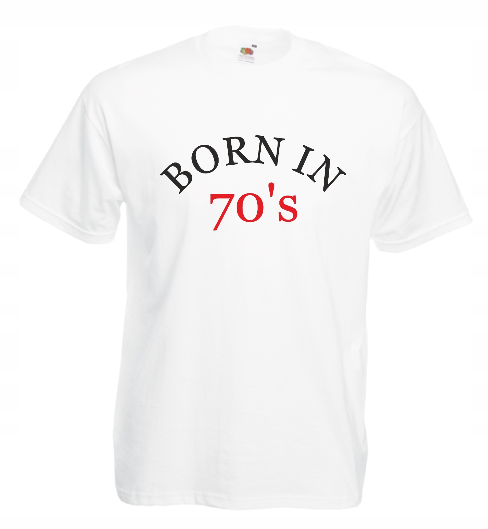

Koszulka męska Born in 70's Lata 70 Prezent r M