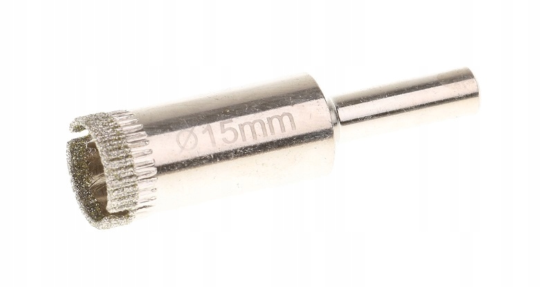 

Wiertło Diamentowe Do Gresu Szkła 15 mm Otwornica
