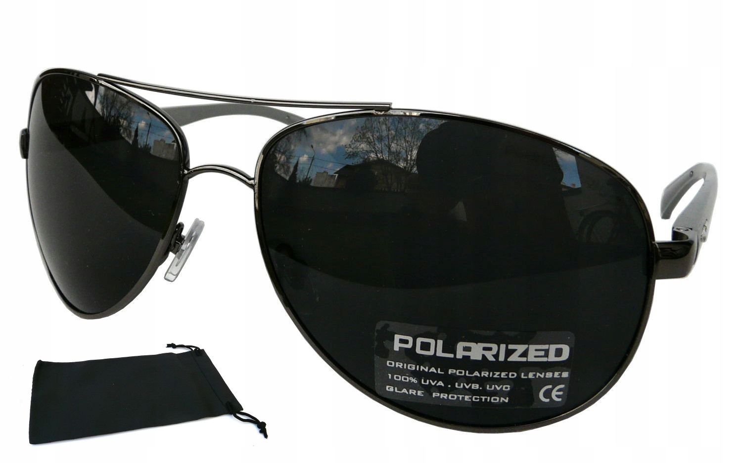 

Okulary Męskie Polaryzacyjne Pilotki Prius Aviator