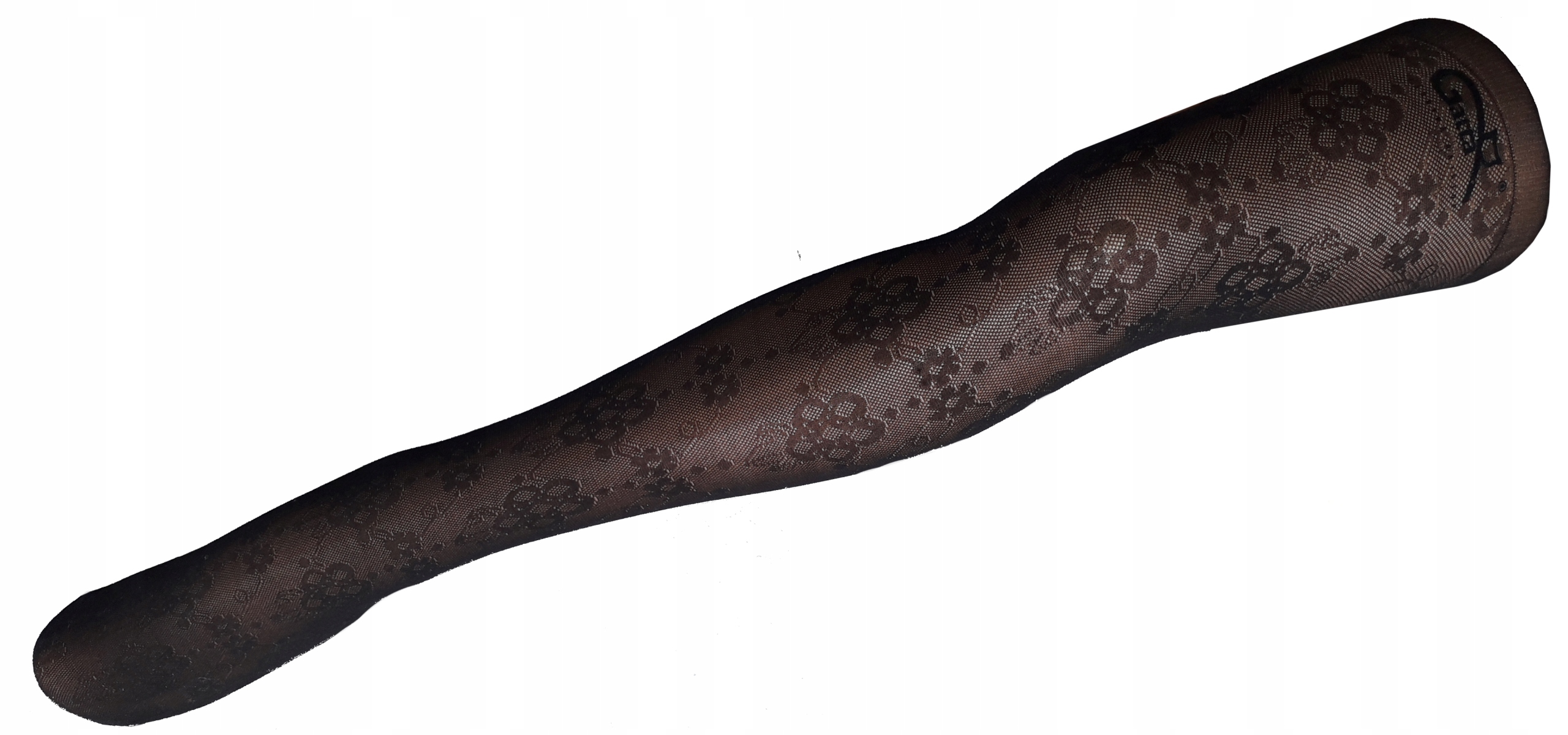 

Gatta rajstopy #47 czarna koronka wzór *** 128-134