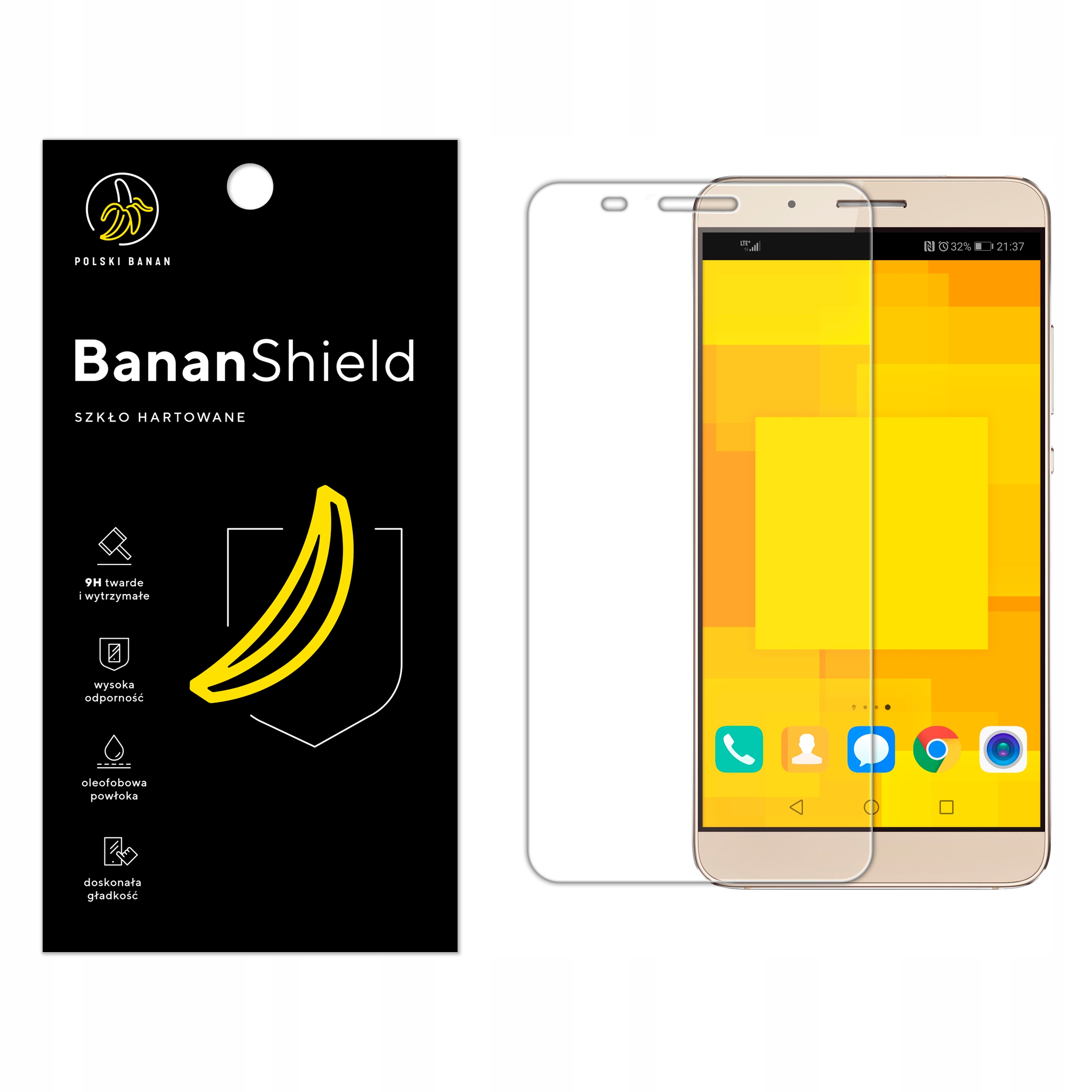 

Szkło Hartowane 9H do Huawei ShotX / Honor 7i