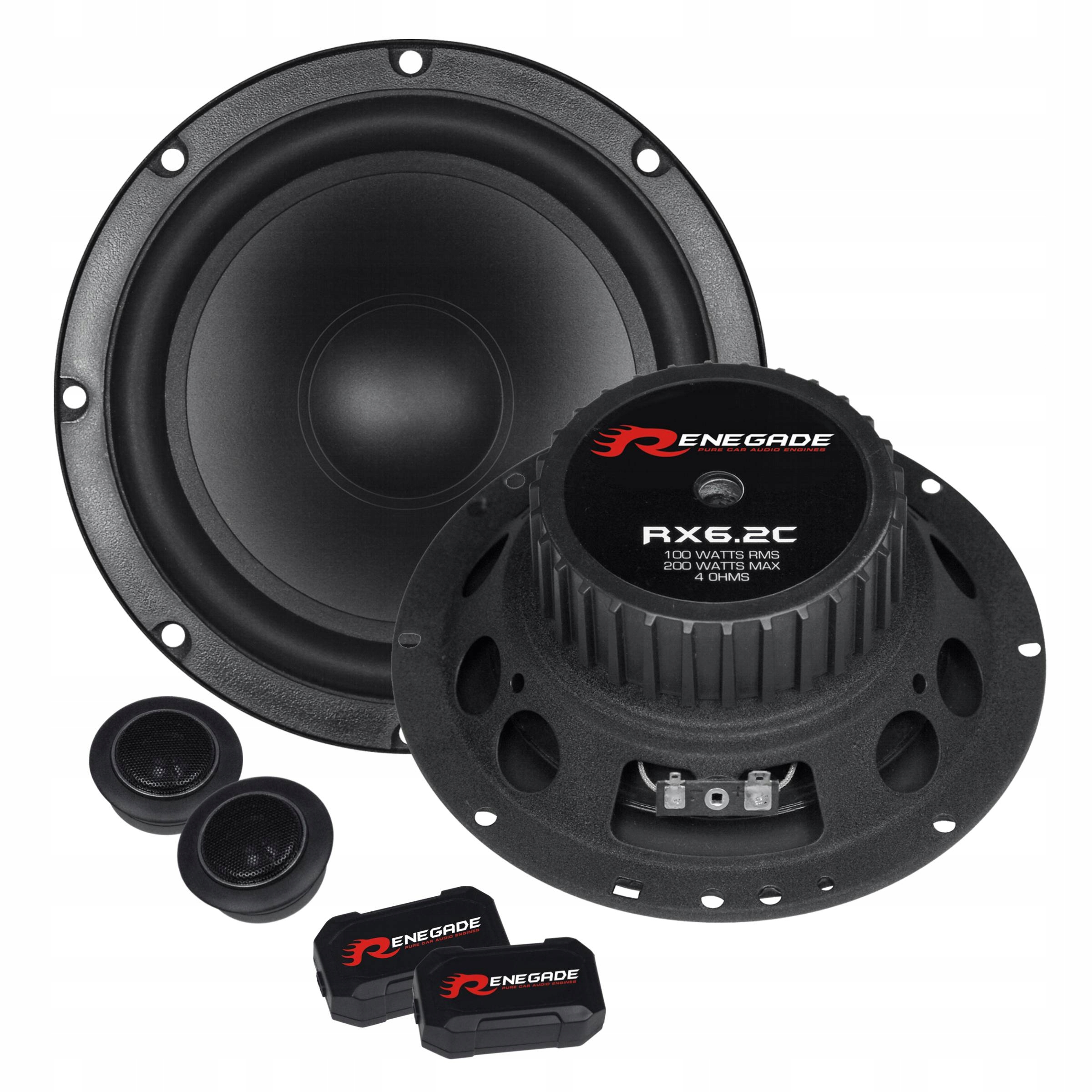 

Renegade RX6.2C głośniki 165 mm 100W Rms system