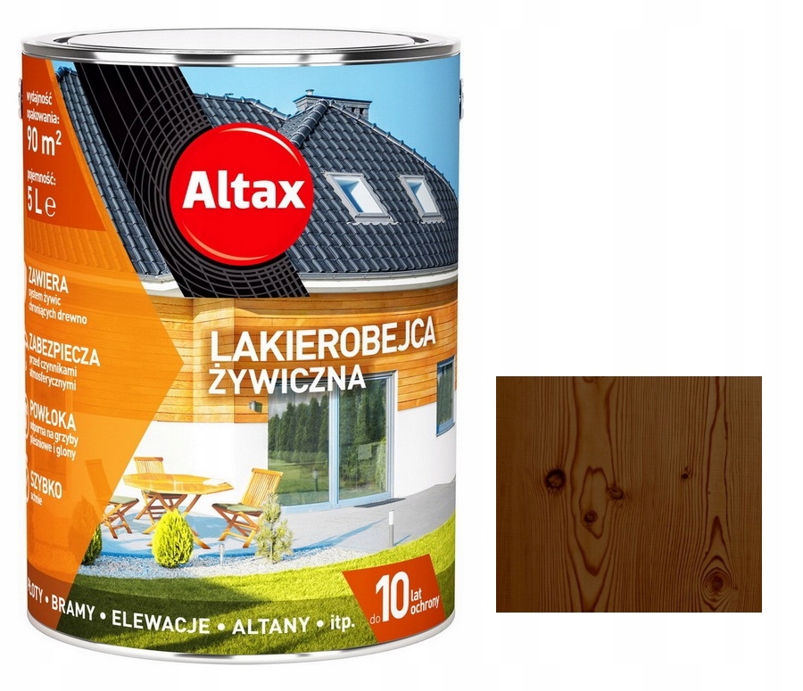 

Altax Lakierobejca Żywiczna 0,75L Brąz 10 Lat!
