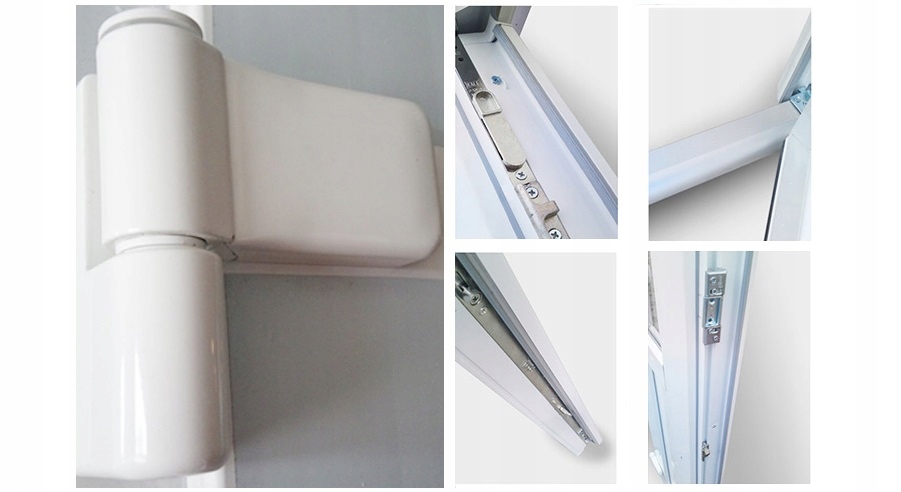 DRZWI ZEWNĘTRZNE grubość:75mm SKLEPOWE PCV 100-200 Kod producenta 5908217940254