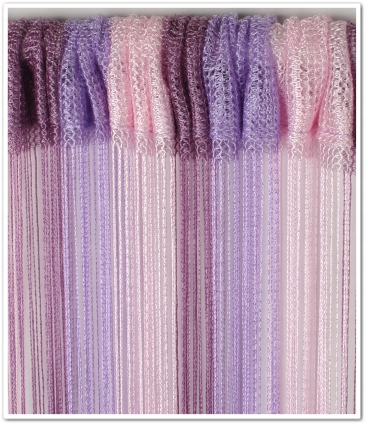 

Fioletowa Cieniowana Firana makaron 100 x 200