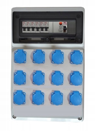 Elektrický stavební rozvaděč D12WR erbetka