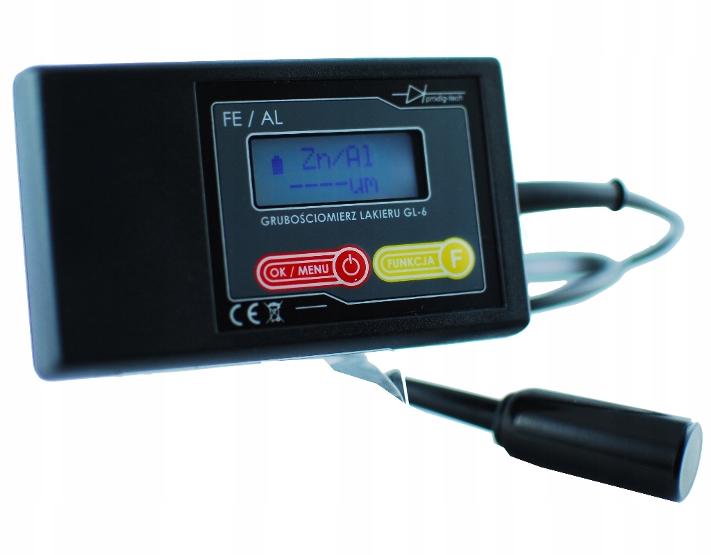 GL 6HS miernik grubosci lakieru stal aluminium Brand Prodig Tech