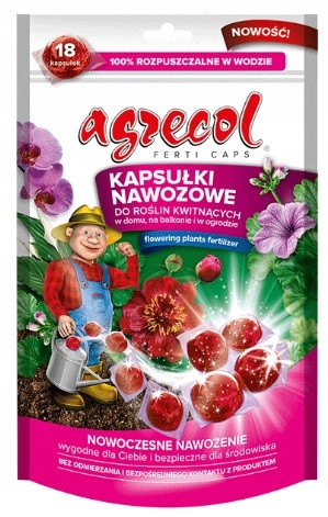 

Ferticaps Kapsułki Nawozowe Rośliny Kwitnące 18szt