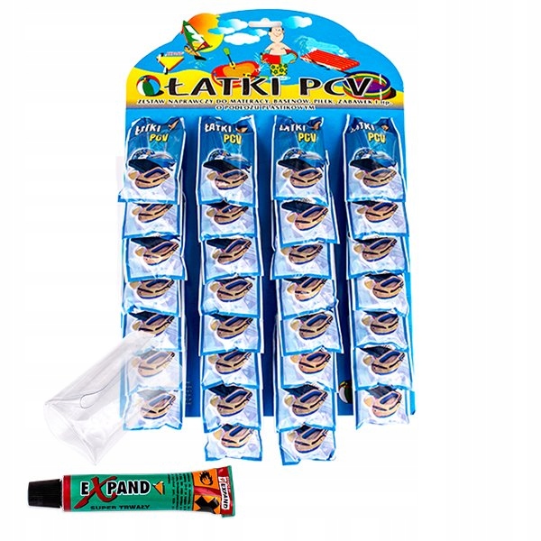 

Łatki do klejenia materacy basenów piłek Pcv