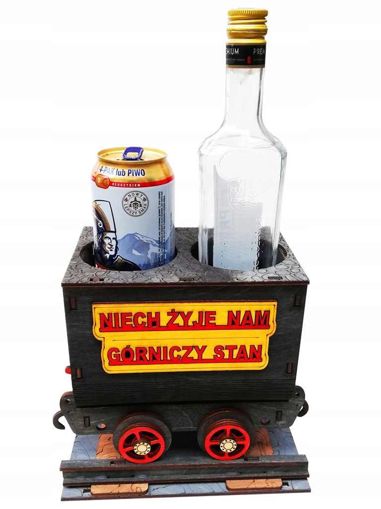 

Wagonik Górniczy Na Alkohol dla Górnika