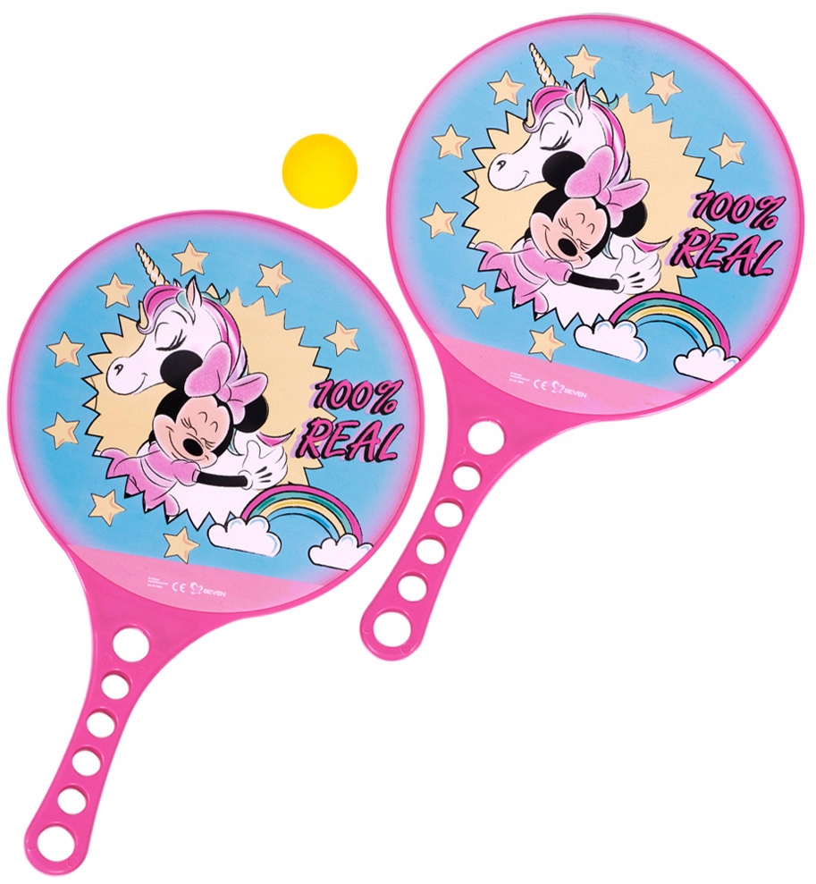 

2x Paletka Gra W Odbijanie Piłki Tenis Myszka Mini