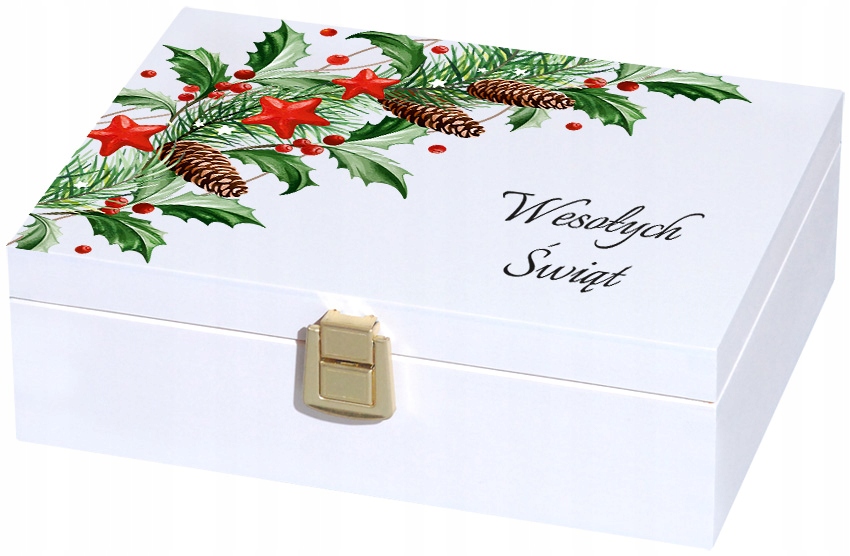 

Pudełko na herbate świąteczne h6 grafika U107