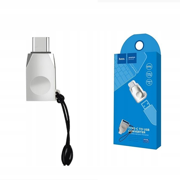 

Hoco adapter przejściówka Usb - Usb Typ C Otg