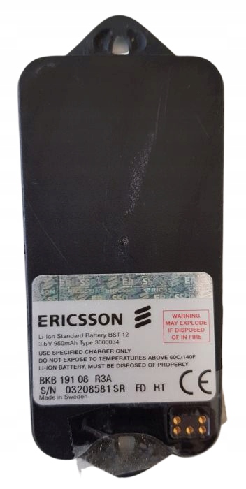 ORYGINALNA BATERIA ERICSSON BST-12 R310s R310