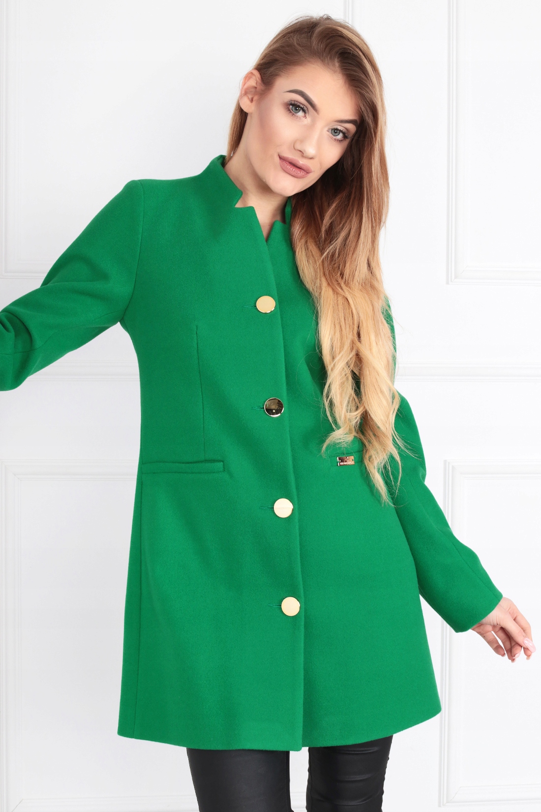 PŁASZCZ DAMSKI KURTKA KLASYCZNY WYGODNY KOBIECY WIOSENNY KOLORY 36 S 1921 Model 1921