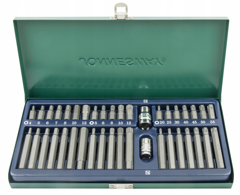 

Bity wpustowe zestaw 40szt. TorX Spline Imbus