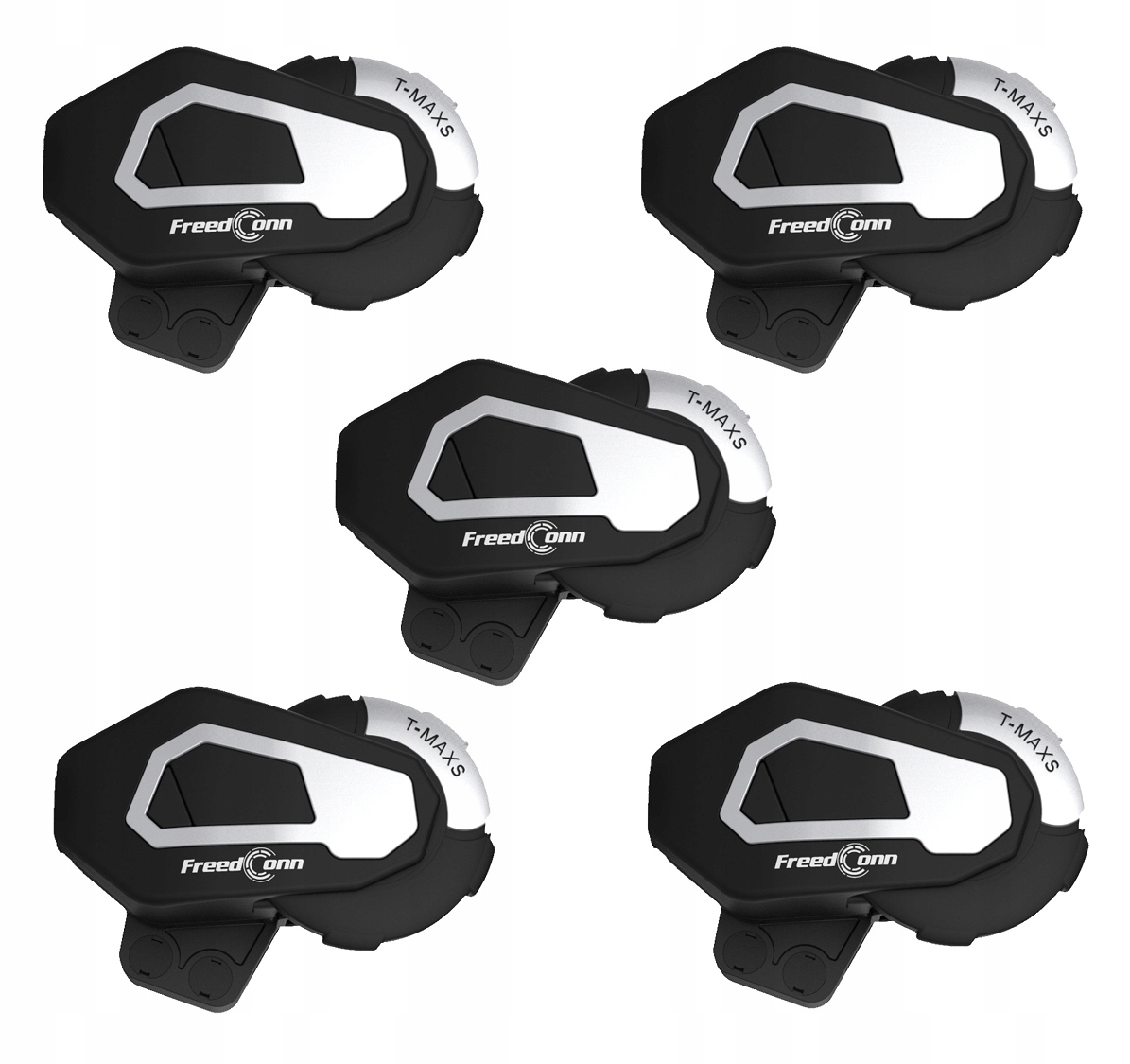 Interkom Bluetooth FreedConn T-Max S V3 na 5 kask