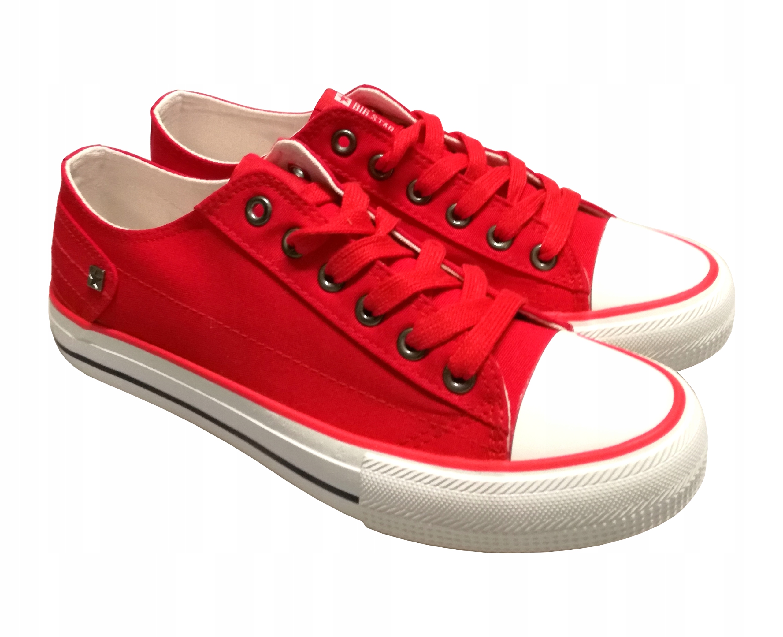 

Trampki Big Star Czerwone Młodzieżowe R.38