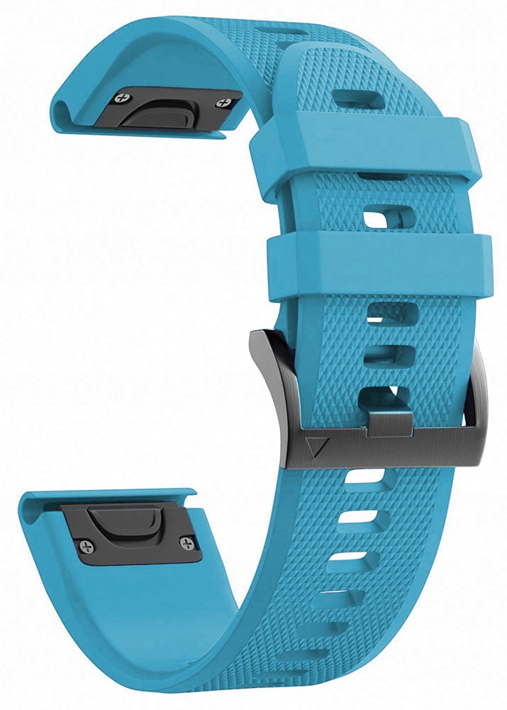 Błękitny Pasek Garmin Fenix 7S Pro szerokość 20mm