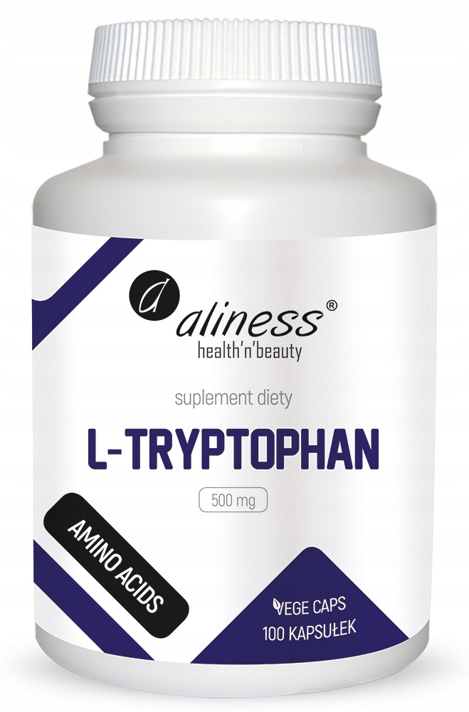 L-Tryptophan 500mg. 100kaps VEGE Aliness