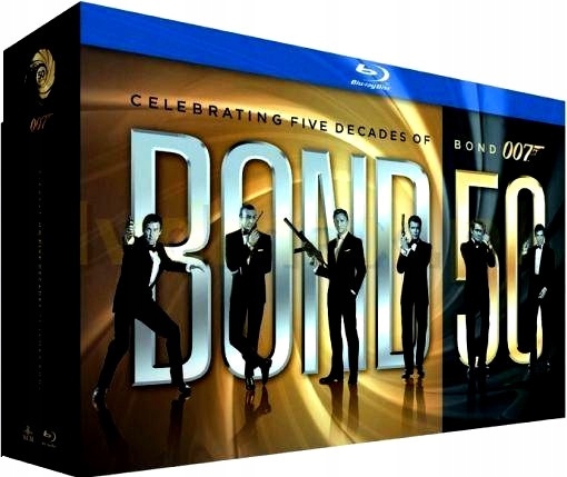 007 James Bond: Pełna Kolekcja 22 Filmy [box] [22X] Pl